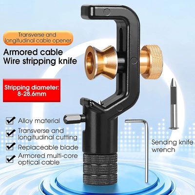 ACS-2 Armored Wire Stripper 4-10mm & 8-28mm Optical Cable Sl