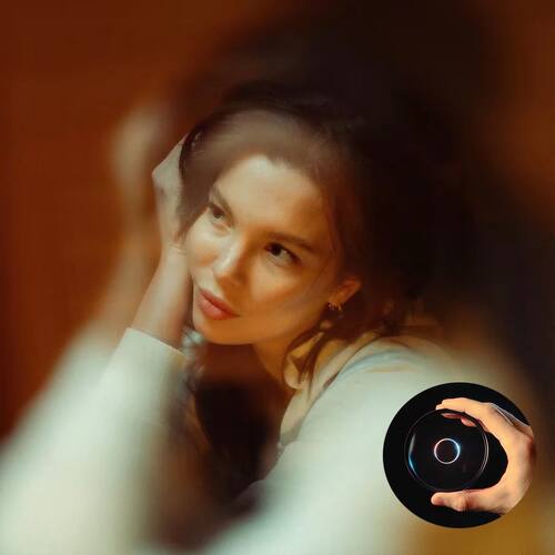 SHEJI Center Spot Special Effects Pinhole FX Lens Filter for