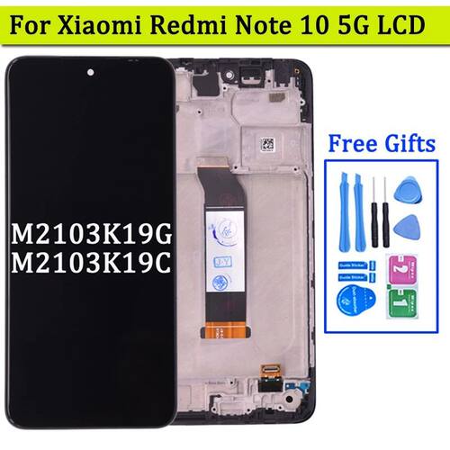 6.5'' For Xiaomi Redmi Note 10 5G LCD Display Touch Screen D