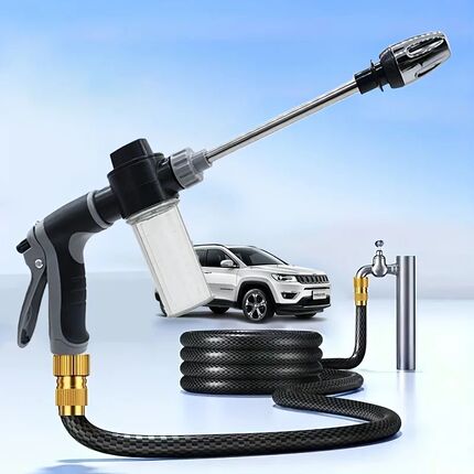 High-Pressure Car Washing Water Gun, External Cleaning of Rv