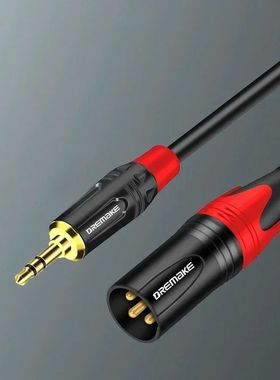 XLR 3-Pin To 3.5mm Cable Unbalanced 3.5 To XLR Male Micropho