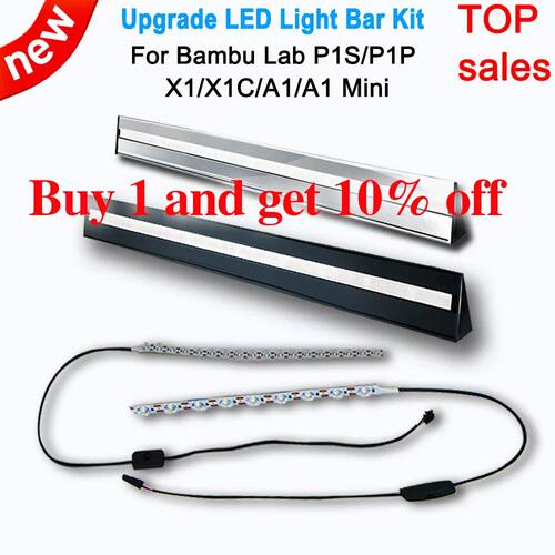 For Bambu Lab X1 P1 Led Light Kit A1 A1 Mini Led Light Strip