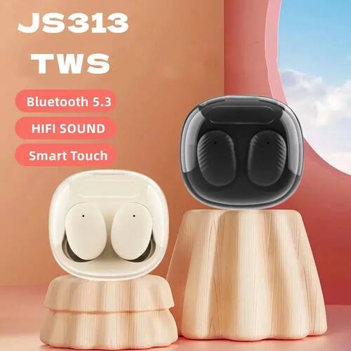 JS313 Bluetooth Earphone Touch Control Wireless Headphones E