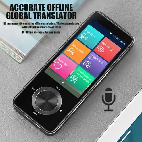 Voice Translator Device 137Language Intelligent Translator R