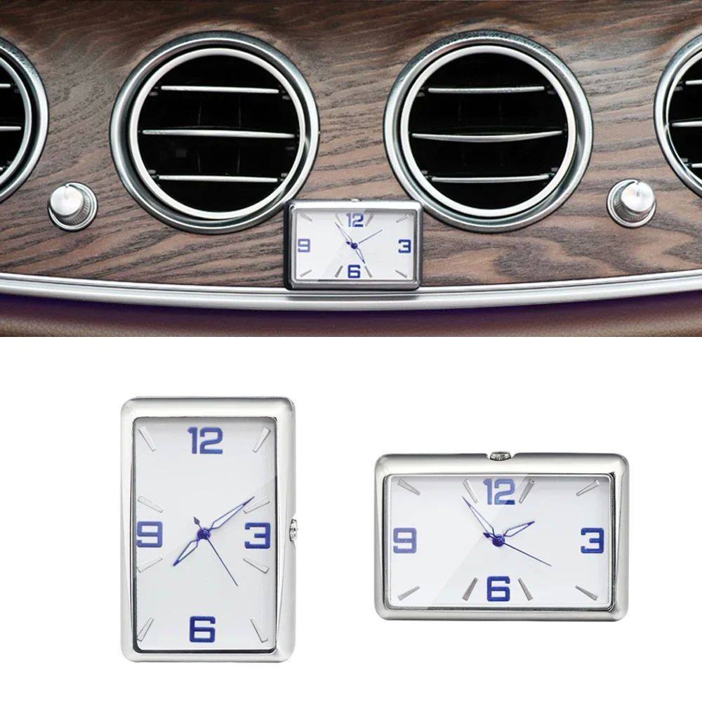 Car Clock Luminous Mini Automobiles Digital Watch Quartz Clo