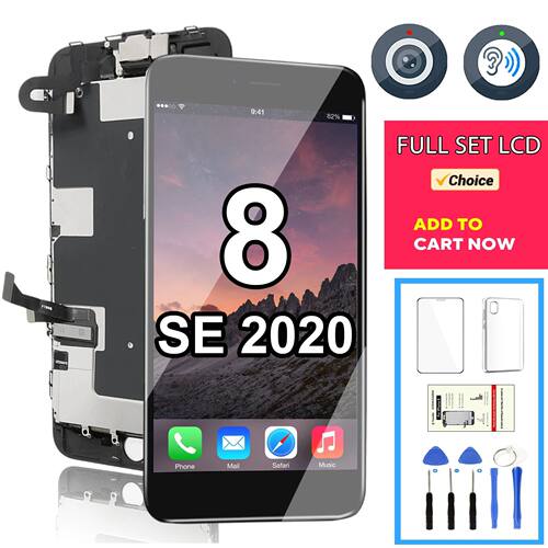 LCD Screen For iPhone 7 8 Plus SE 2 2020 SE2 Full Set Displa