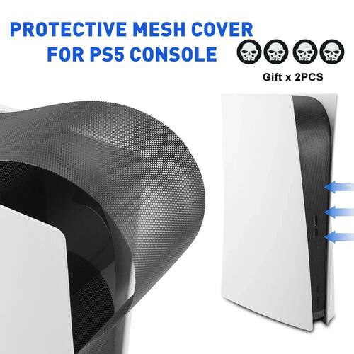 For PS5 Accessories Dust Net Filter Protector Mesh For PS5 D