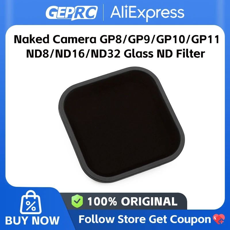 GEPRC ND8/ND16/ND32 Glass ND Filter for FPV Drone Naked Hero
