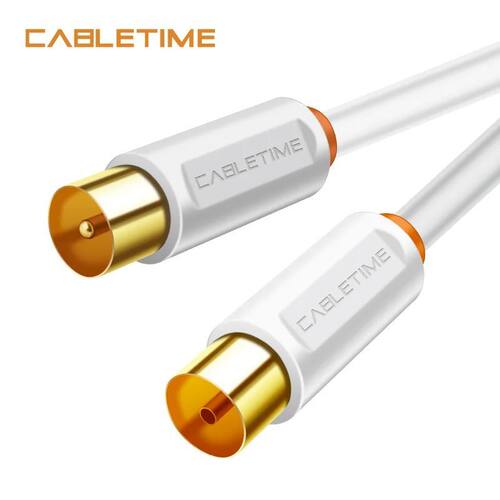 CABLETIME Video Cable TV M/F 3C2V Cable For High-definition
