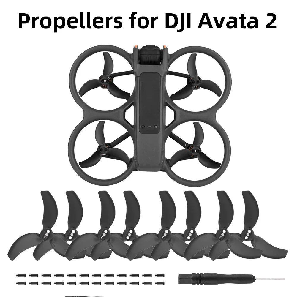Propellers For DJI Avata 2 Drone Blade Light Weight Wing Fan