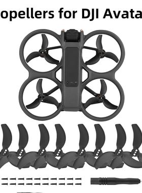 Propellers For DJI Avata 2 Drone Blade Light Weight Wing Fan