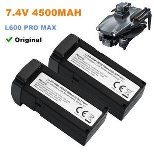 7.4v 4500mah LI-PO Battery L600 Pro Max Drone Batteries Spar