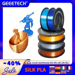 GEEETECH 3d Silk PLA Filament 1kg1.75mm Spool Wire For 3D Pr