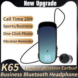 5.2 Headphone Call Lavalier 20H Bluetooth Music Noi Business