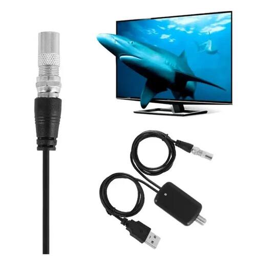 1 Pcs Digital TV Antenna Amplifier Signal Enhancer Antenna U