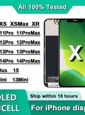 AAA+ OLED For iPhone X XR XS Max LCD Incell For iPhone 11 12