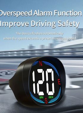 WIIYII H2 GPS Car digital speedometer HUD Head-up display El