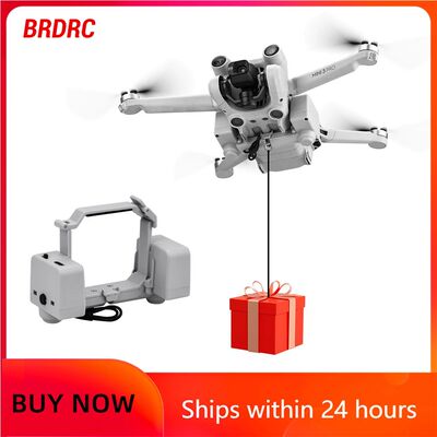 BRDRC 500M Airdrop System for DJI Mini 3/3 Pro Drone Fishing