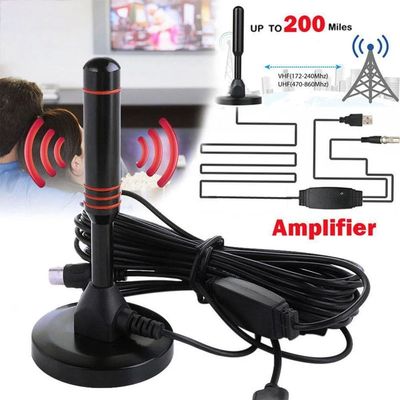 HD Digital TV Antenna Indoor Amplified dab antenna 200 Miles