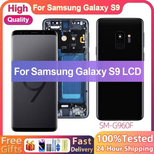 100% Tested Display For Samsung Galaxy S9 LCD With Digitizer