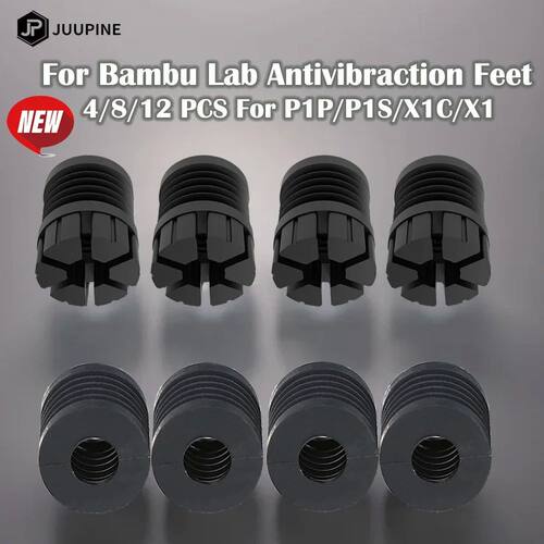 Feet For For Bambu Lab P1S Bambulab X1 Carbon Anti Vibration