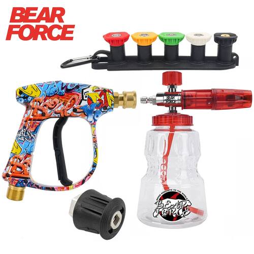 Pressure Washer Water Gun Kit for Car Cleaning Hose Connecto
