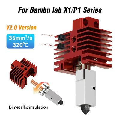 Hotend For Bambu Lab p1p X1C P1S X1 V2.0 Upgrade Hot end Pri