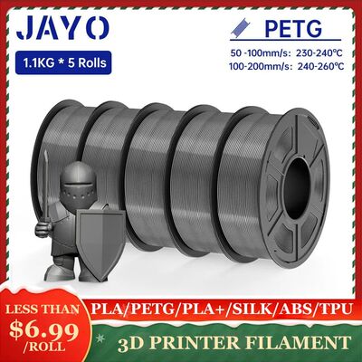JAYO PLA Meta / ABS / PETG / SILK / PLA Filament 1.75MM 5Rol