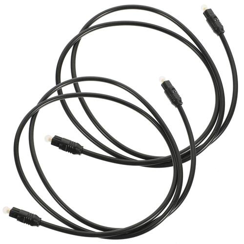 2 Pcs Audio Optical Cable Soundbars for Digital Game Console