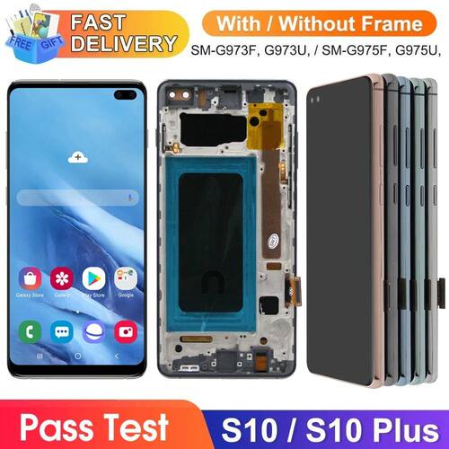 Screen for Samsung Galaxy S10 Plus S10+ G975 G975F Lcd Displ