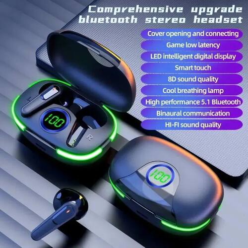 New PRO80 Stereo Bluetooth Headset TWS5.1 Intelligent Touch