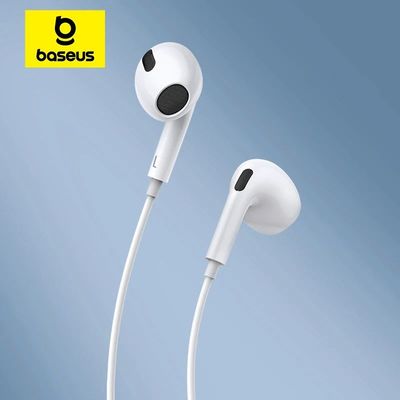 Baseus C17 Wired Earphone Type-C with Mic in-ear Wired Headp