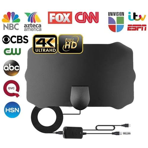 2023 New 4K 8K Indoor Digital TV Antenna HD HDTV Antena DVB-