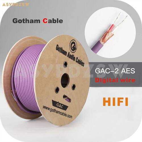 1M HIFI Gotham 10601 GAC-2 AES/EBU 2 core audio balanced dig