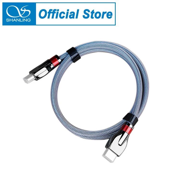 SHANLING L8 I2S-LVDS Digital Interconnect Audio Cable around