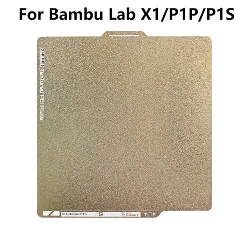 Build Plate PEI Bed For Bambu Lab X1/P1P/P1S Texture Double