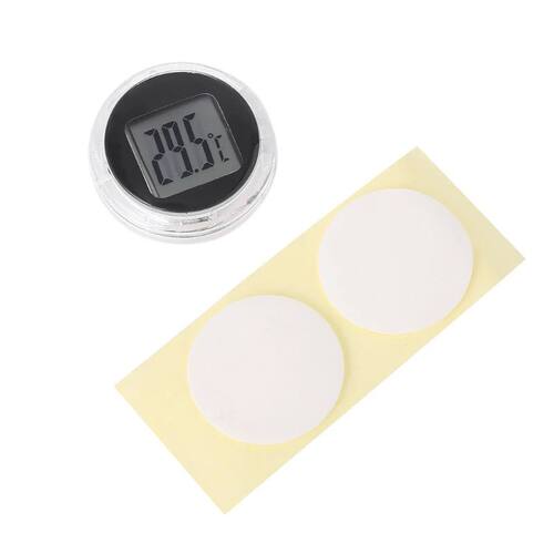 Mini Waterproof Motorcycle Bike Sticky Digital Display Therm
