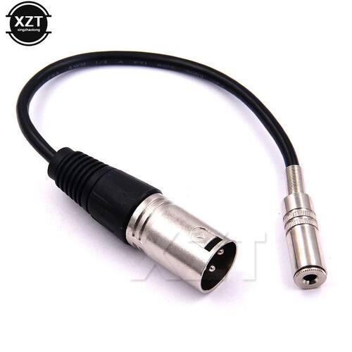 High Quality XLR 3.5 Audio Line Cable XLR Male 3.5mm Female