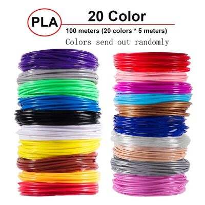 5M 20 Colors 3D Pen Refills Pla 3D Pen Printing Cables 3D Pr