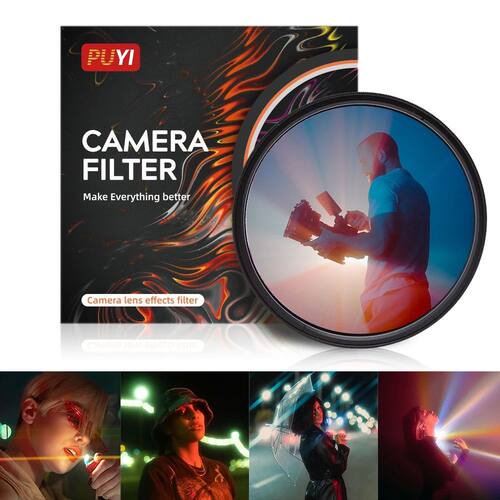 Streak Filters Soft Blue Rainbow Star Light White Orange Lin