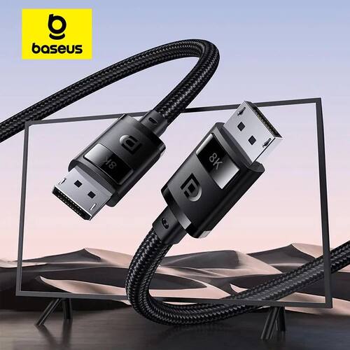 Baseus 8K Displayport Cable DP1.4 4K@240Hz 2K@240Hz/165Hz Vi