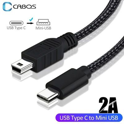 USB C to Mini USB Cable Adapter Type C to MiniUSB Quick Char