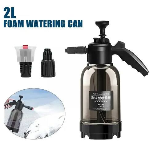 2L Hand Pump Foam Sprayer Snow Foam Gun Nozzle With Pressure