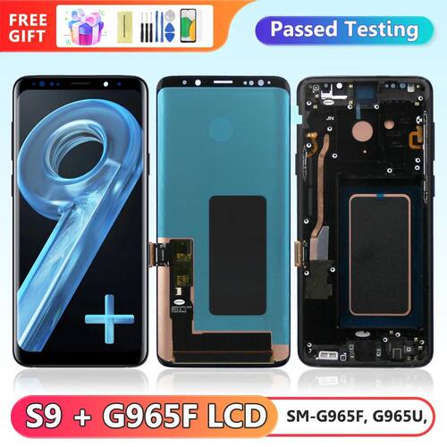 S9+ Super AMOLED Display Screen for Samsung Galaxy S9 Plus G