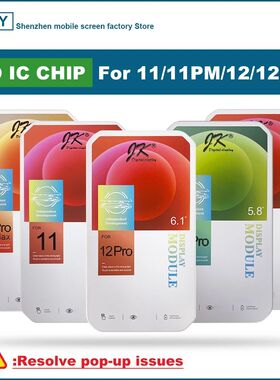 NO IC Chip JK Series For iPhone 11 LCD 11Pro12 12Pro LCD Dis
