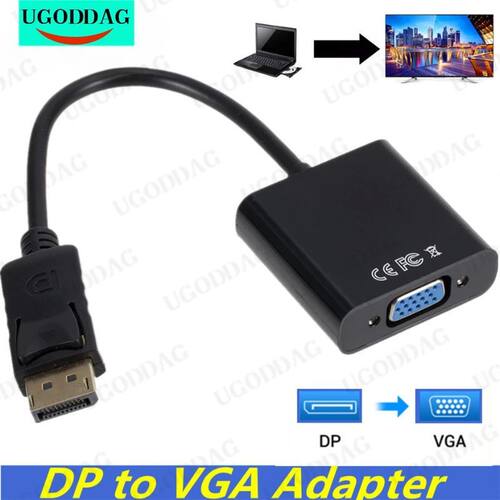 DisplayPort Display Port DP to VGA Adapter Cable Male to Fem