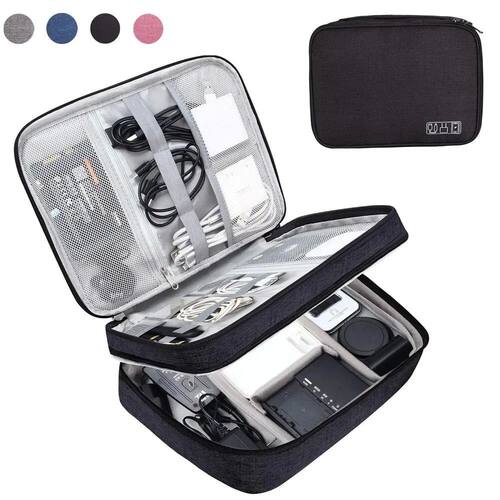 Cable Storage Bag Waterproof Digital Electronic Accessories
