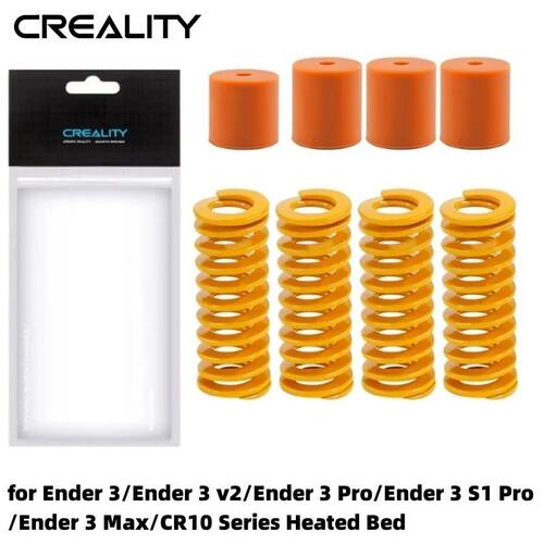 4Pcs Ender 3 Pro Springs Upgrade, 3D Printer Bed Springs，En