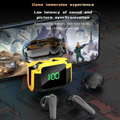 PRO 90 TWS Earphones Digital Display Bluetooth-Compatible5.3
