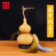 五帝钱文风玩水天然木真门开 口大小葫芦挂件饰客厅办公室胡芦摆